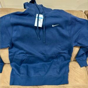 Nike Men's Deep Blue Pullover Hoodie